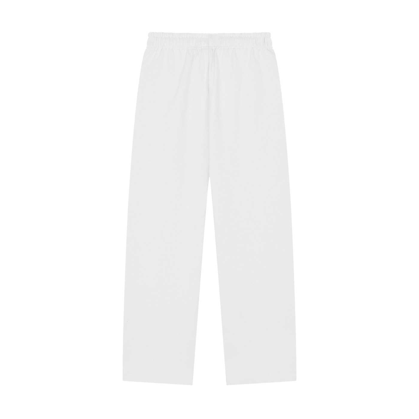 Solid Color Straight-Leg Sweatpants - Zhao, Black