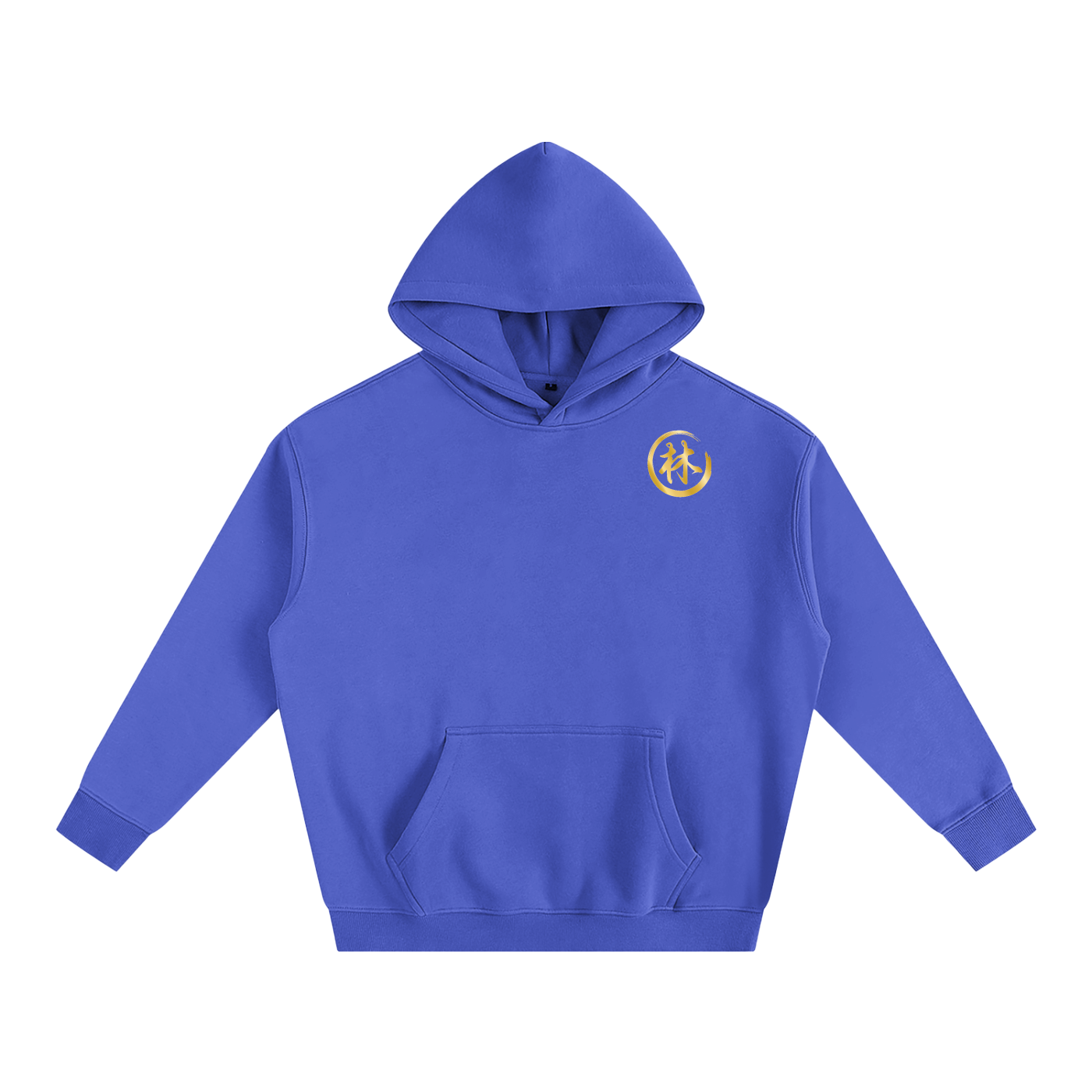 Oversize Fleeced Hoodie - Lin, Gold
