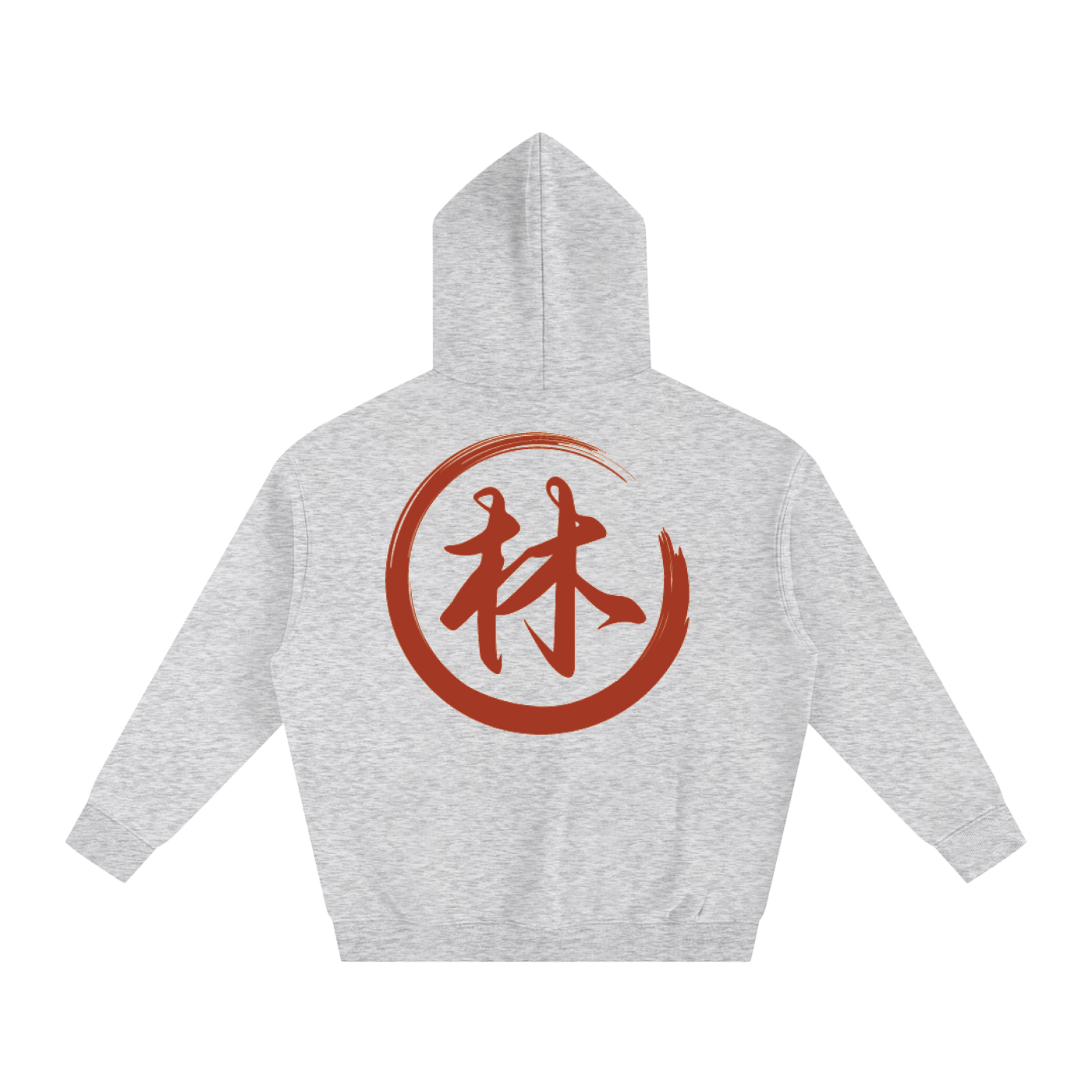 Oversize Fleeced Hoodie - Lin, Red