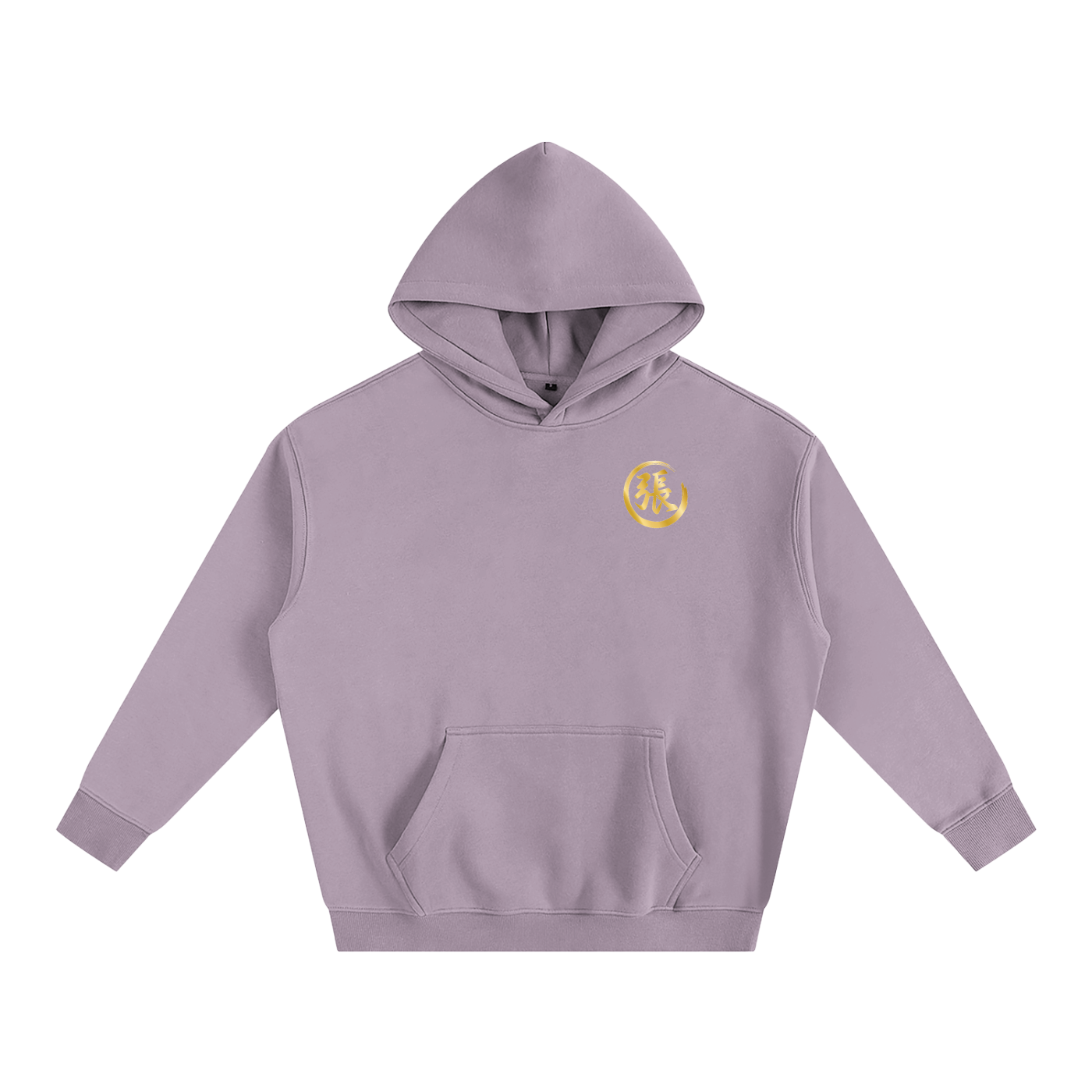 Oversize Fleeced Hoodie - Zhang, Gold