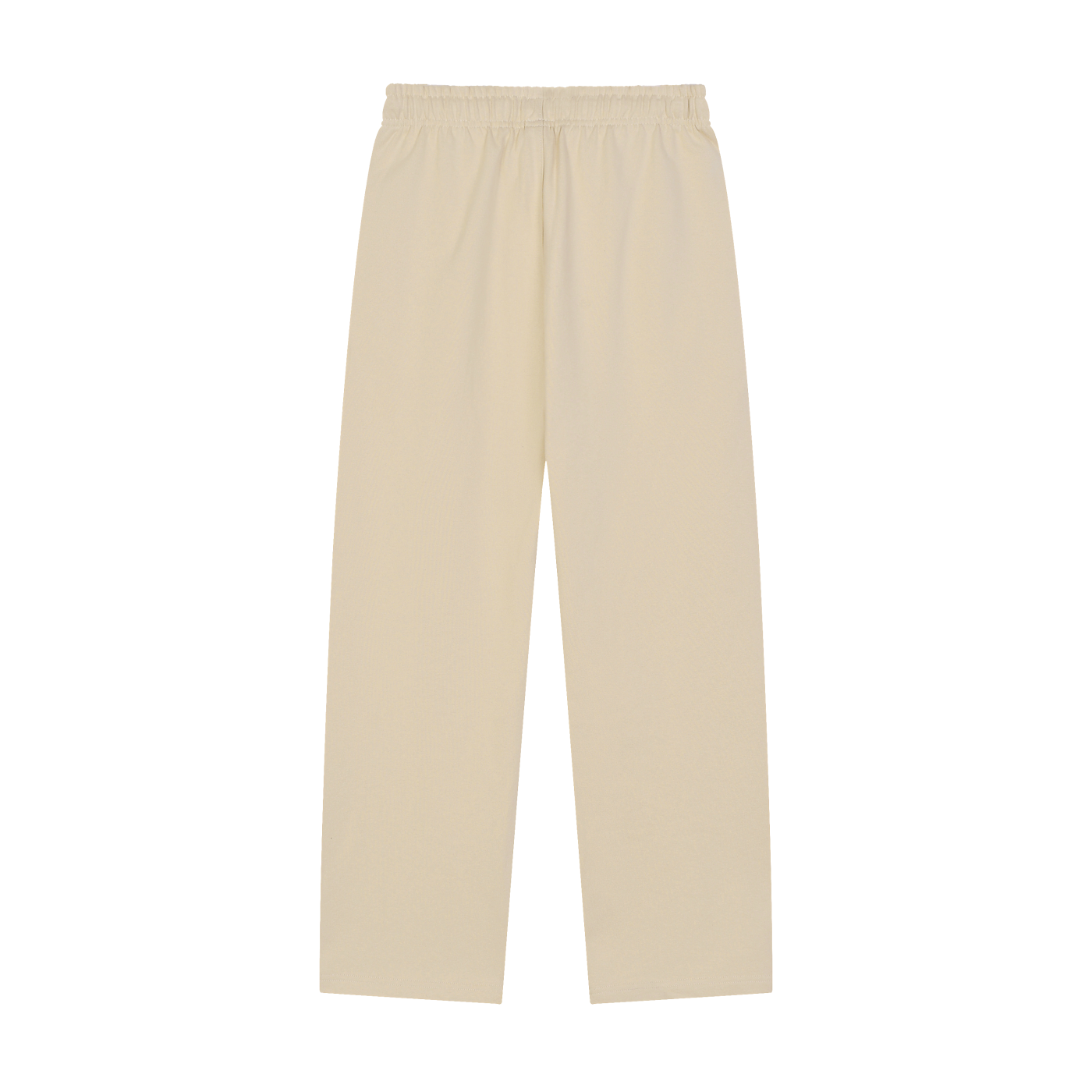 Solid Color Straight-Leg Sweatpants - Chen, Gold