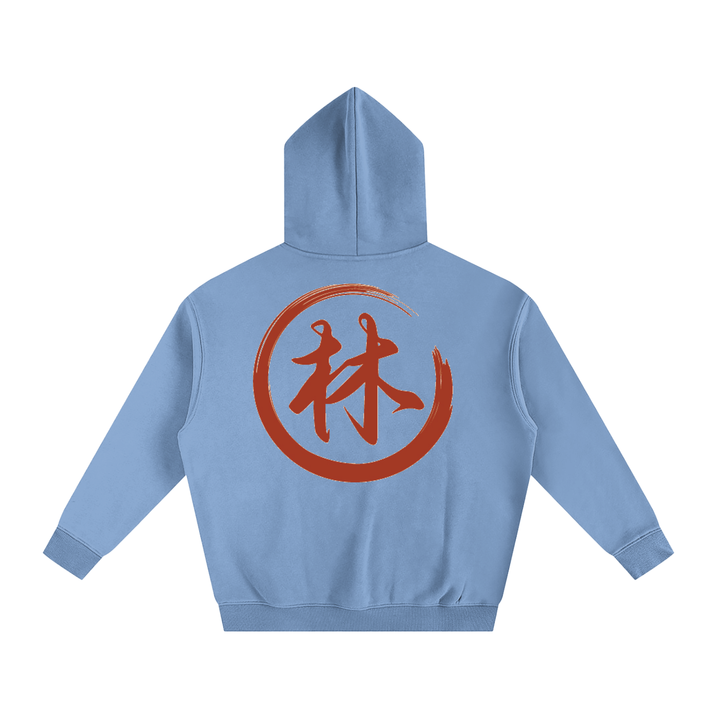 Oversize Fleeced Hoodie - Lin, Red