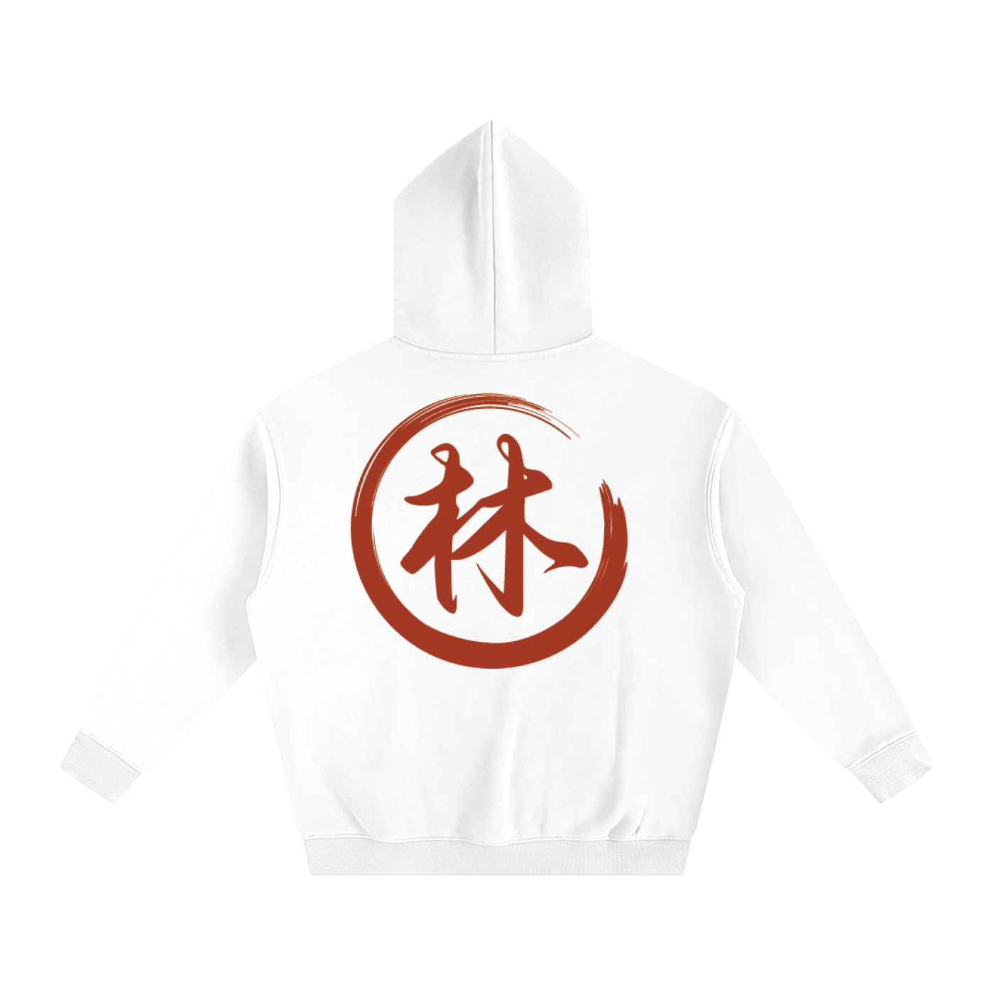 Oversize Fleeced Hoodie - Lin, Red