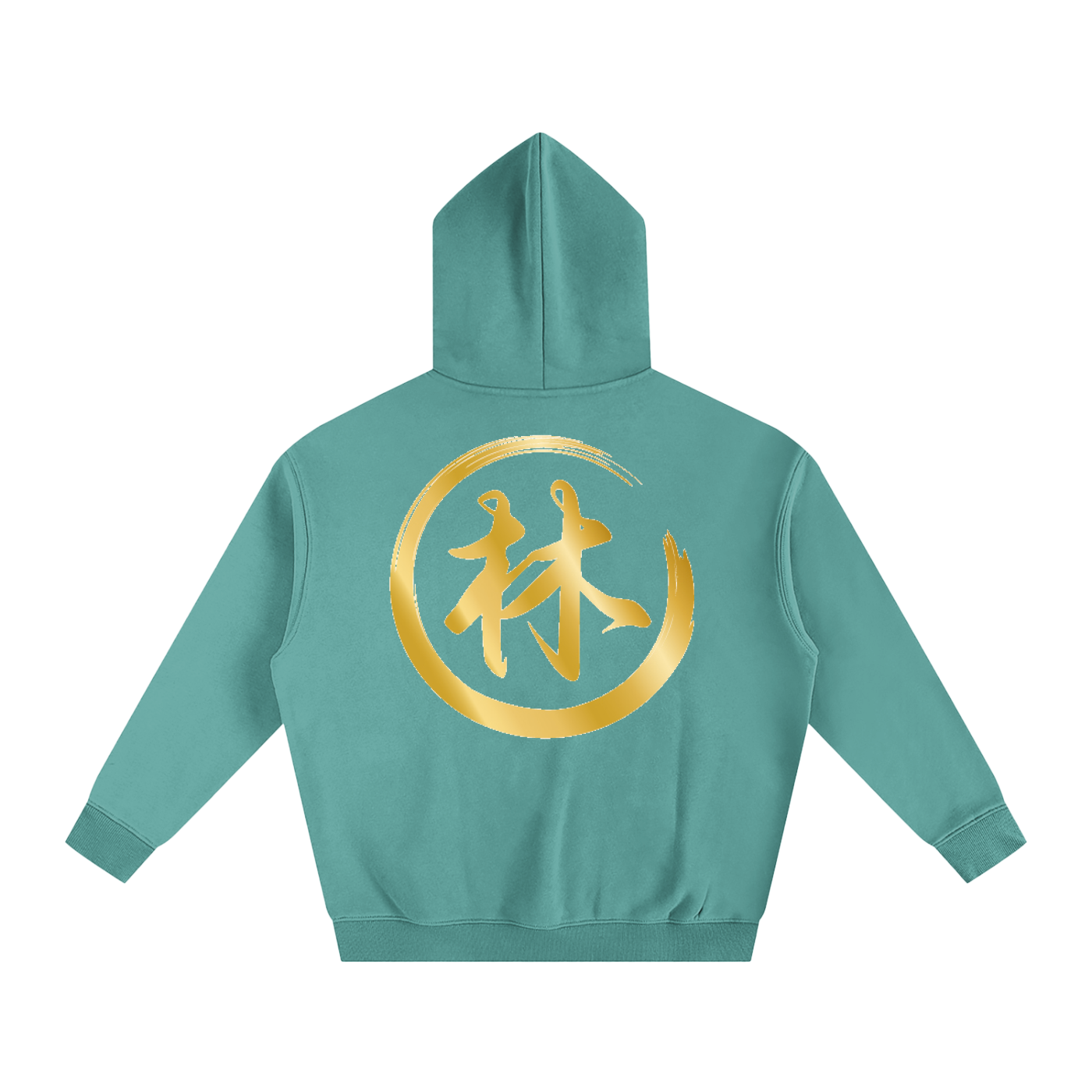 Oversize Fleeced Hoodie - Lin, Gold