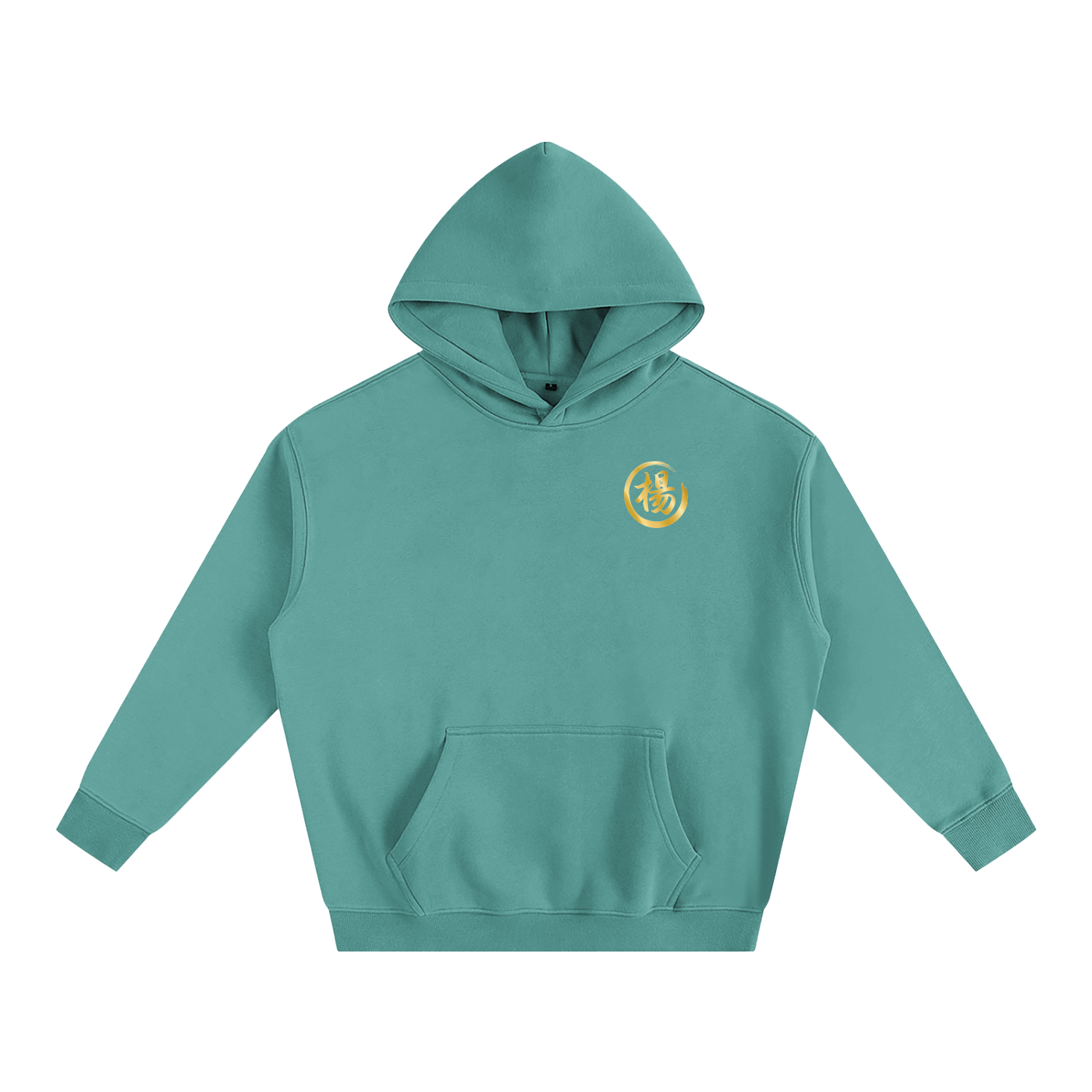 Oversize Fleeced Hoodie - Yang, Gold