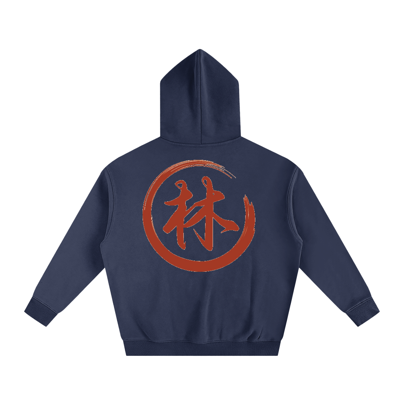 Oversize Fleeced Hoodie - Lin, Red