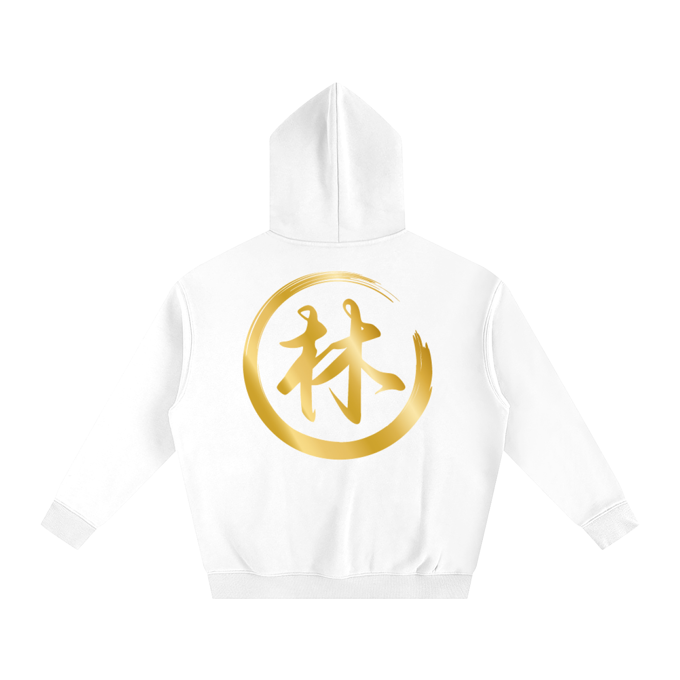 Oversize Fleeced Hoodie - Lin, Gold