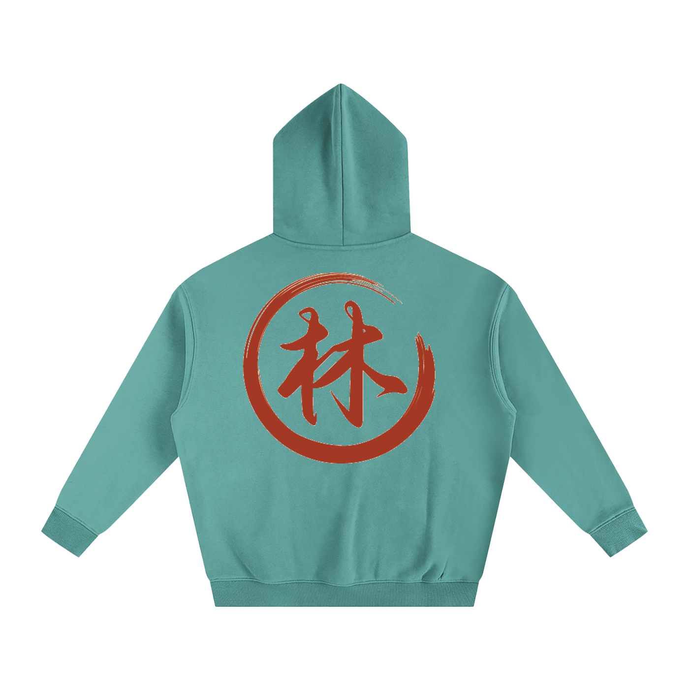 Oversize Fleeced Hoodie - Lin, Red