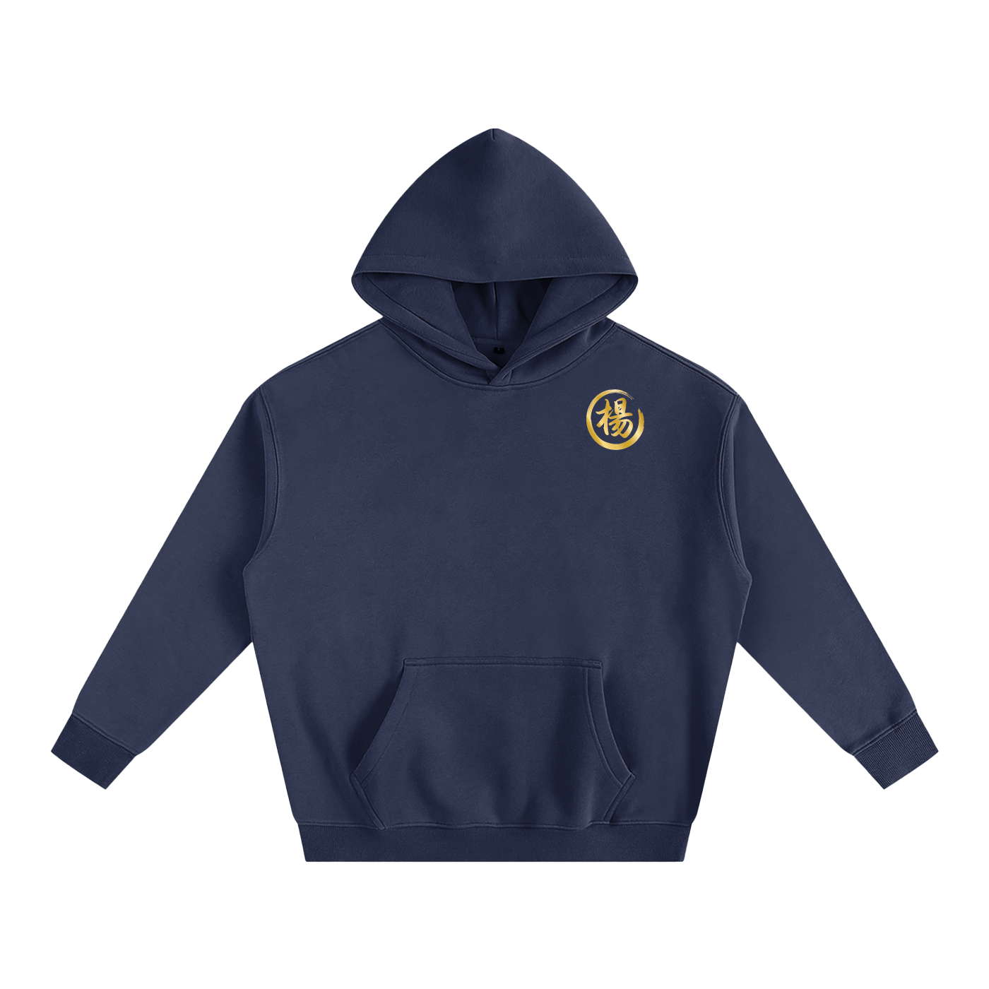 Oversize Fleeced Hoodie - Yang, Gold