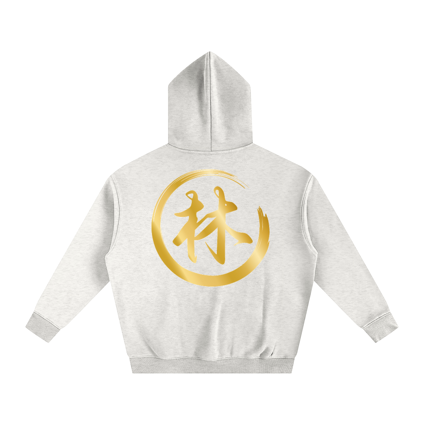 Oversize Fleeced Hoodie - Lin, Gold