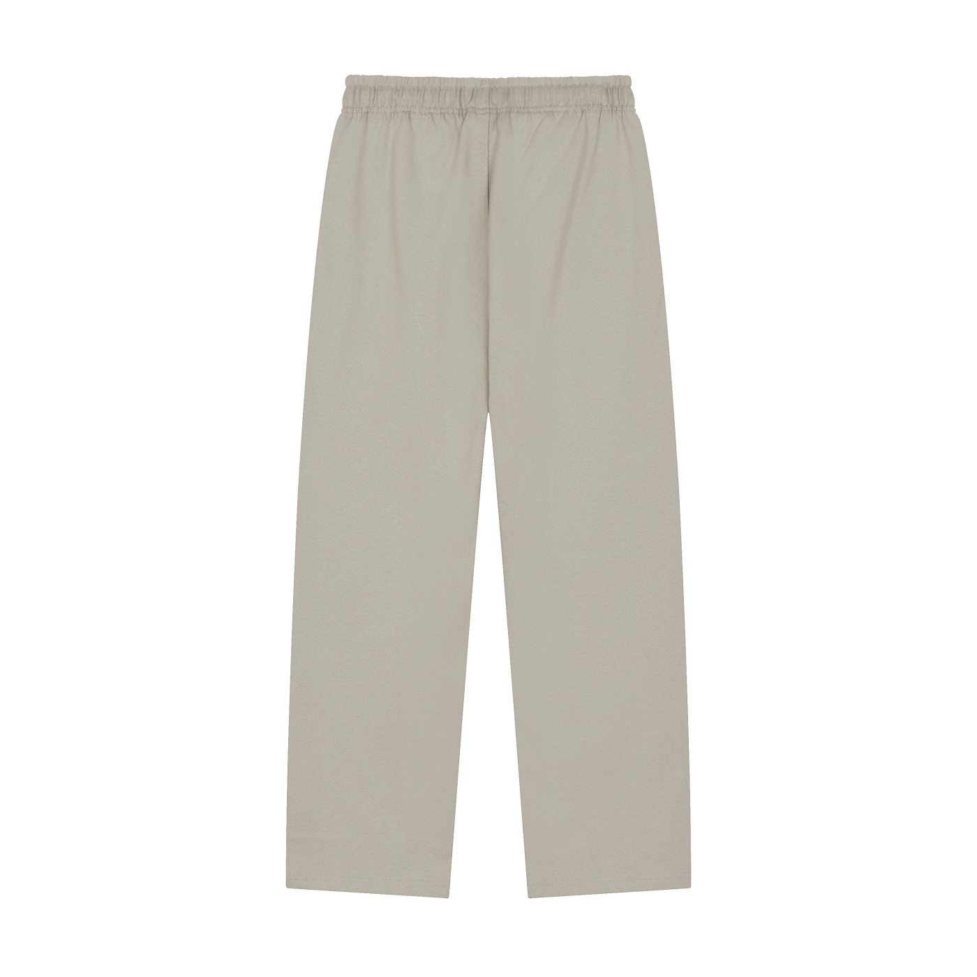 Solid Color Straight-Leg Sweatpants - Li, Gold