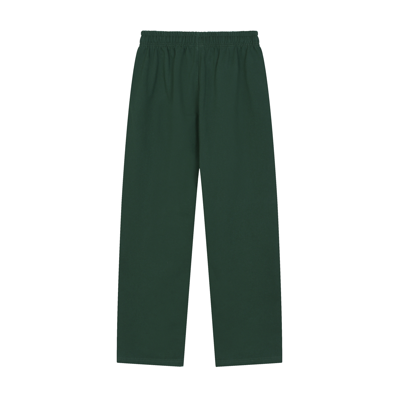 Solid Color Straight-Leg Sweatpants - Zhou, Gold