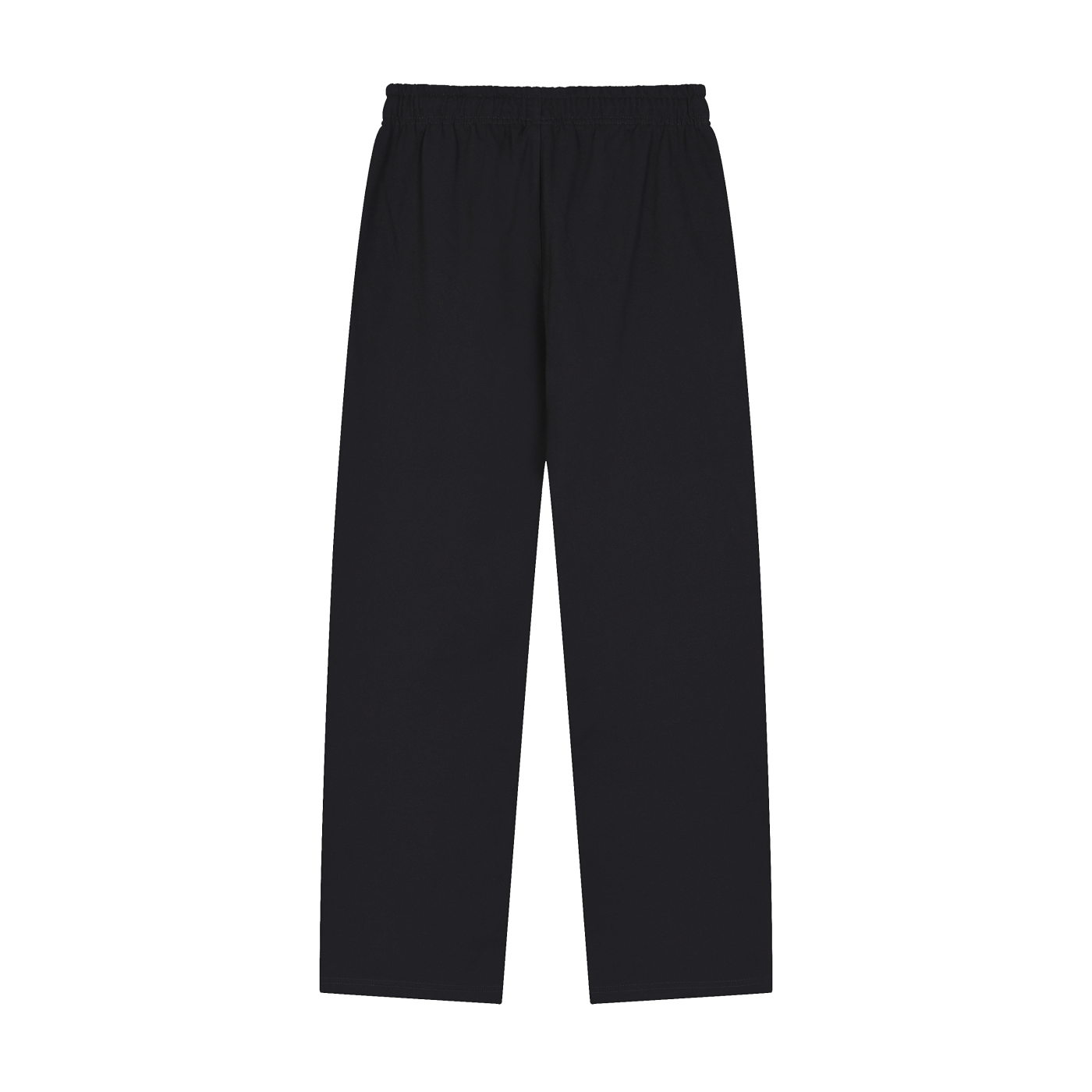 Solid Color Straight-Leg Sweatpants - Zhou, Gold