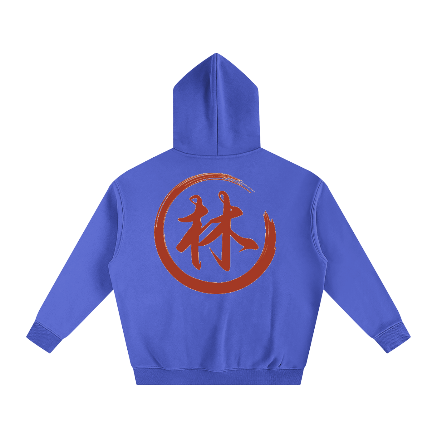 Oversize Fleeced Hoodie - Lin, Red