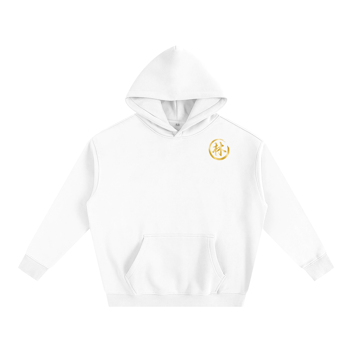 Oversize Fleeced Hoodie - Lin, Gold