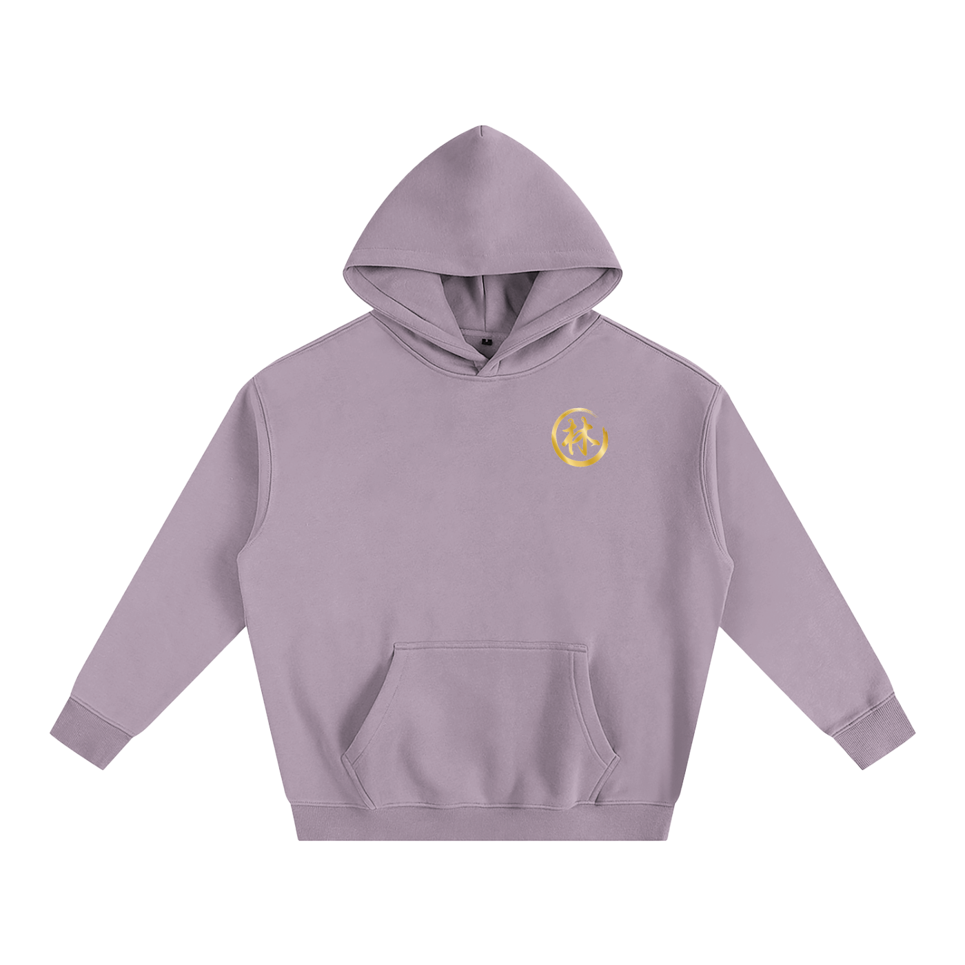 Oversize Fleeced Hoodie - Lin, Gold