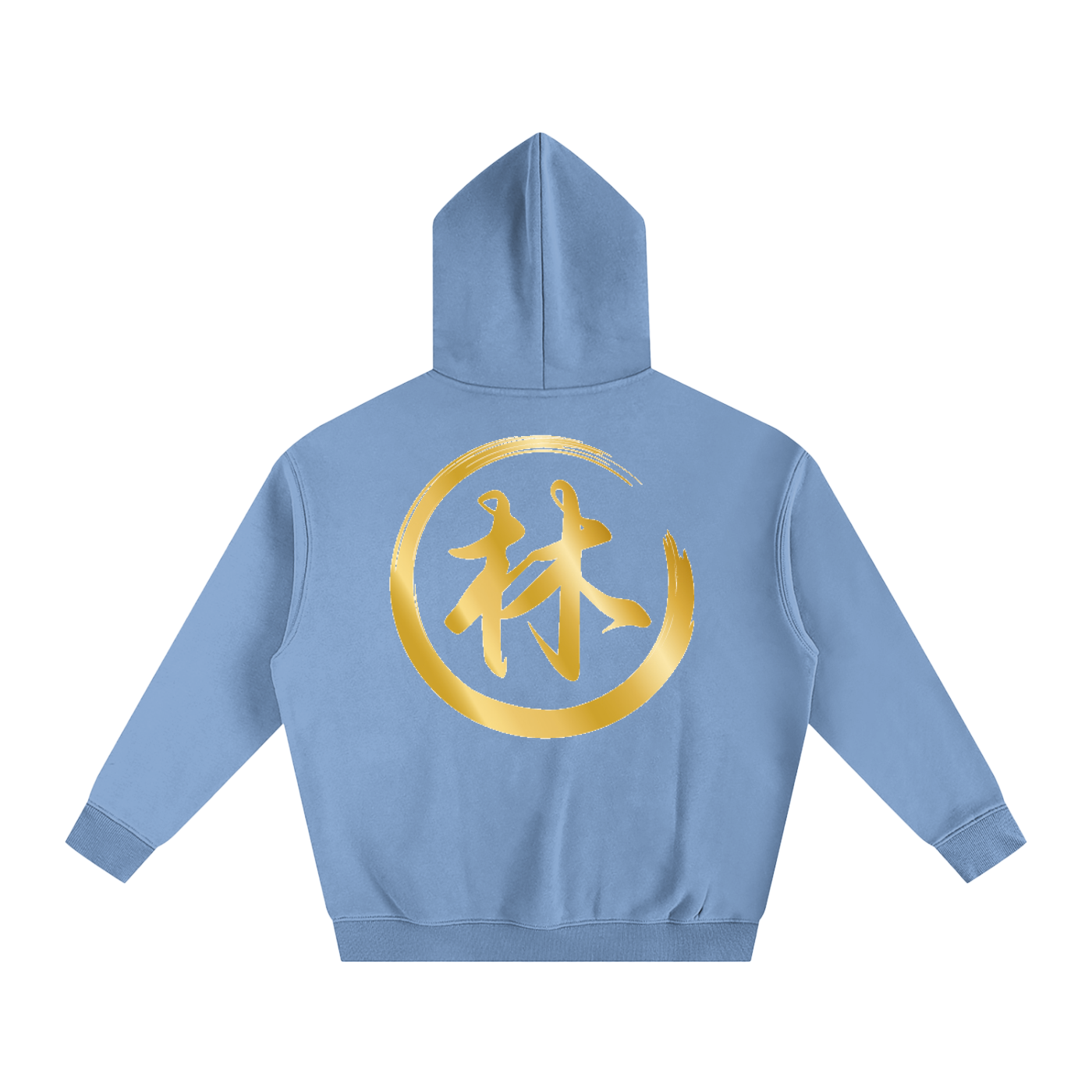 Oversize Fleeced Hoodie - Lin, Gold
