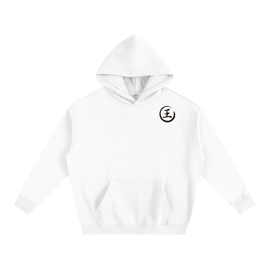 Oversize Fleeced Hoodie - Wang, Black