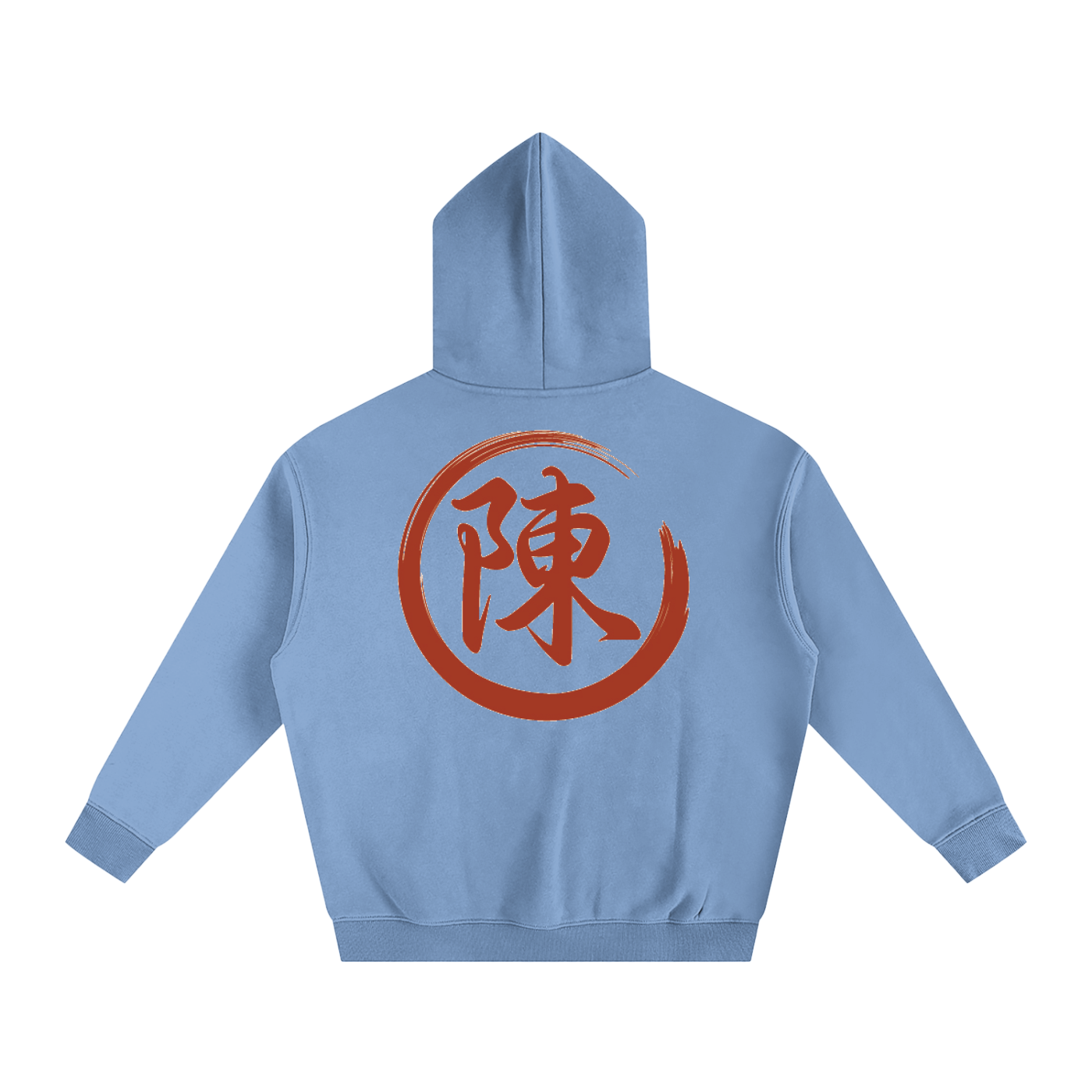 Oversize Fleeced Hoodie - Chen, Red