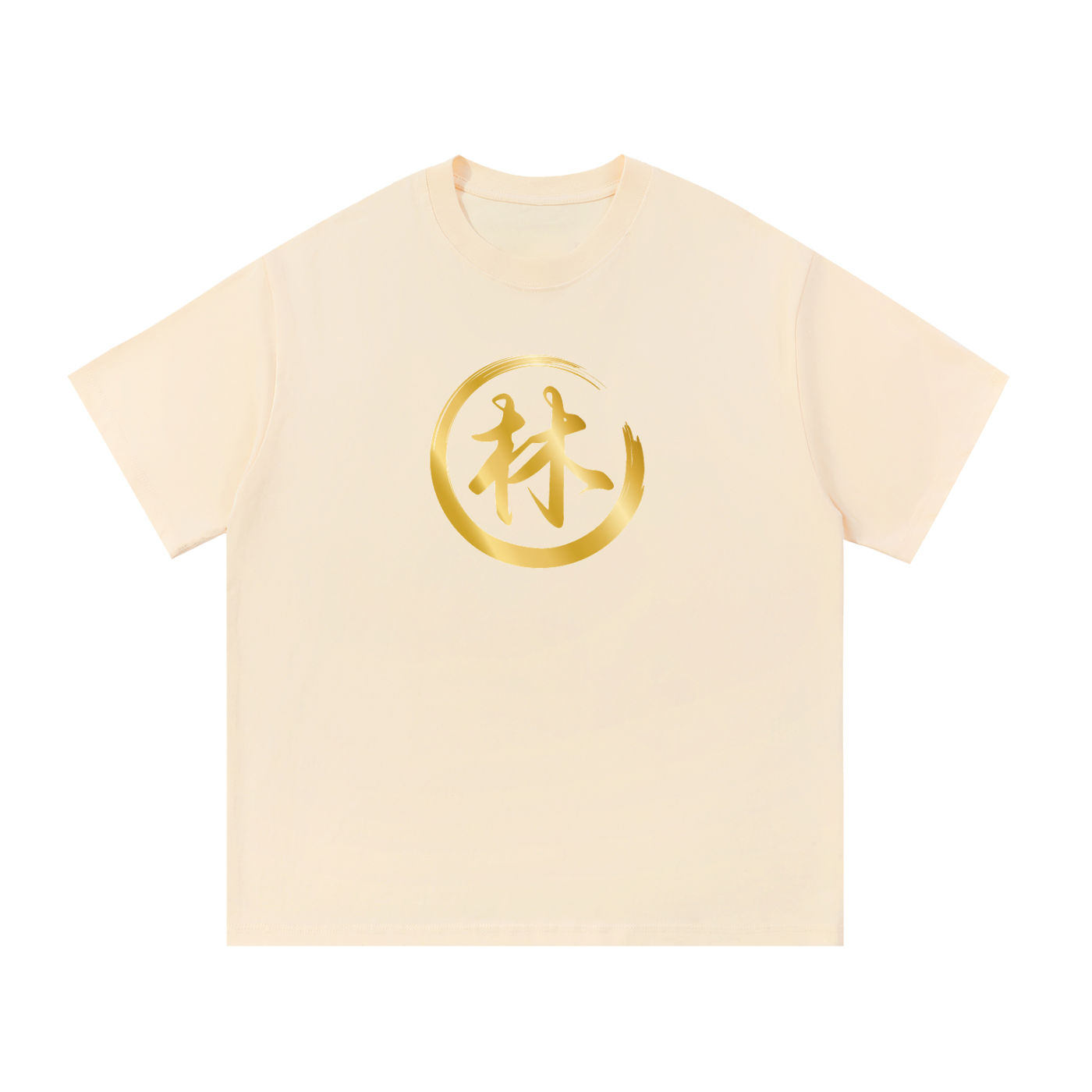 Essential Cotton T-Shirt - Lin, Gold